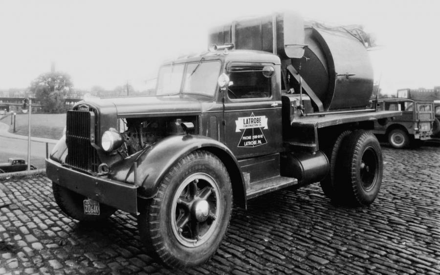 Autocar C90 Concrete Mixer '1948